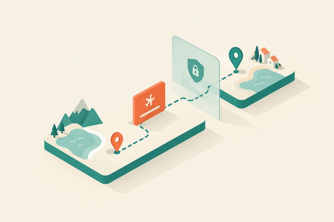 5 Minute Setup to Share Your Travel Itinerary With Family and Keep Privacy hero image